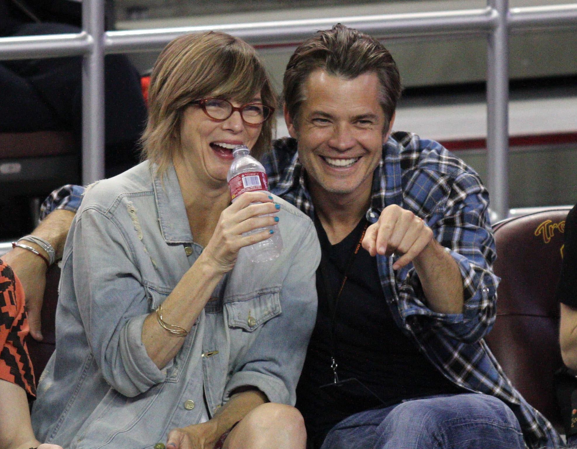 Timothy Olyphant and Alexis Knief in Los Angeles, CA - March 25