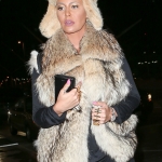 Amber Rose at LAX Airport ? May 7