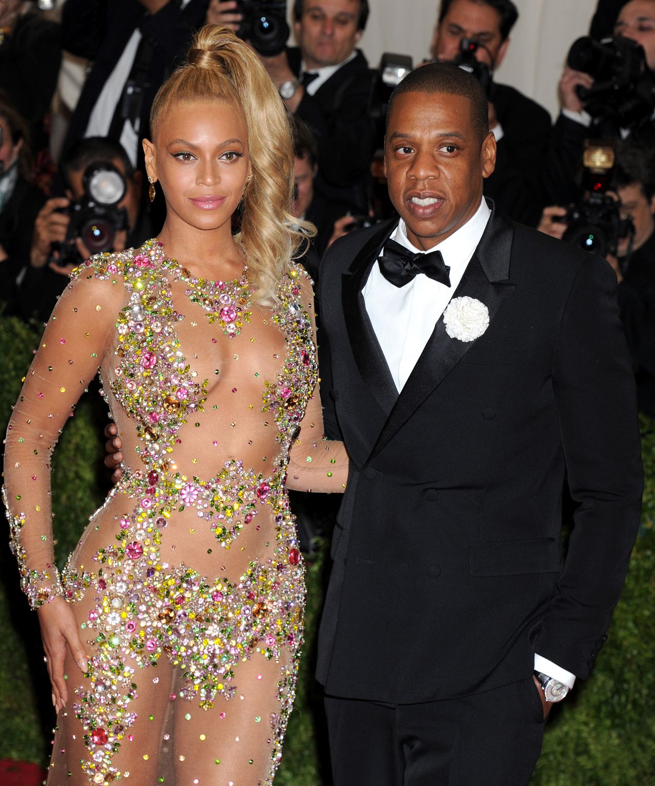 Jay-Z and Beyonce Knowles at 'China: Through The Looking Glass' Costume Institute Benefit Gala - May 14