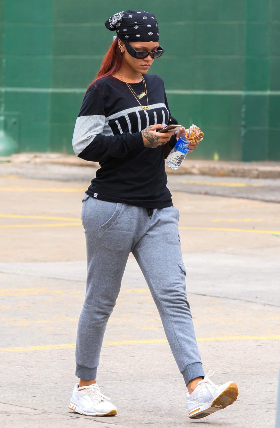 Rihanna spotted out and about in New York City - May 16