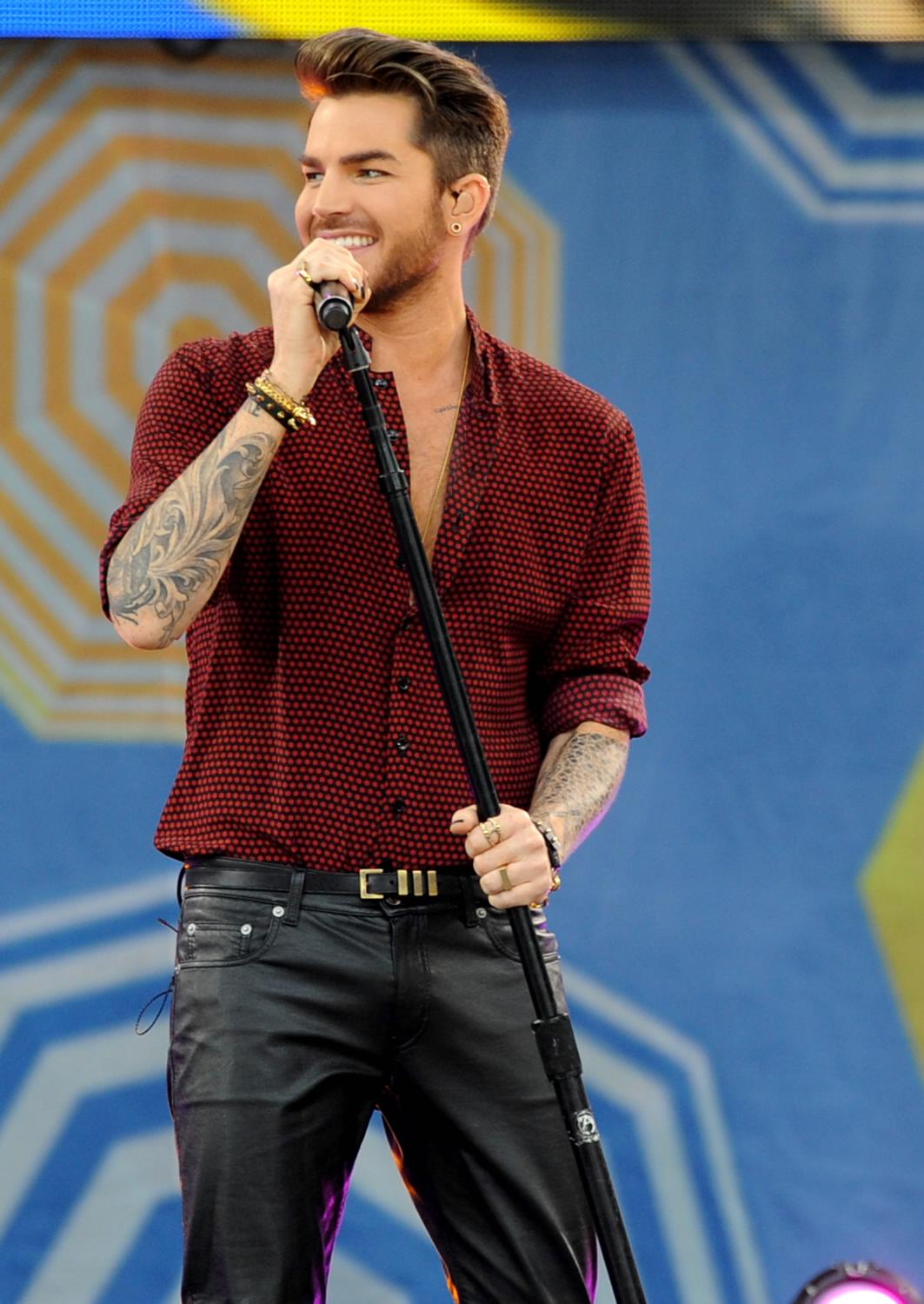 Adam Lambert Performs at Good Morning America Summer Concert - June 19
