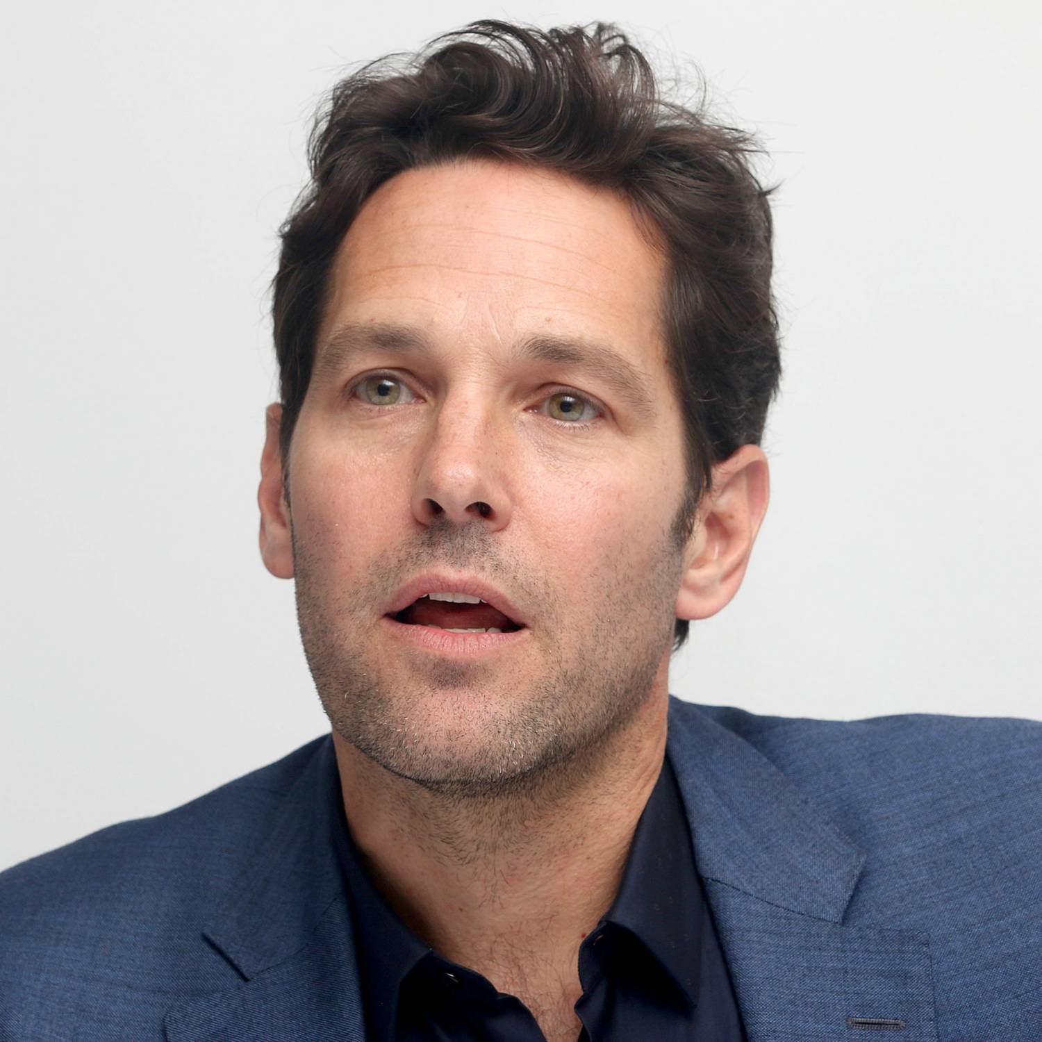 Paul Rudd at Press Conference for Ant-Man Movie