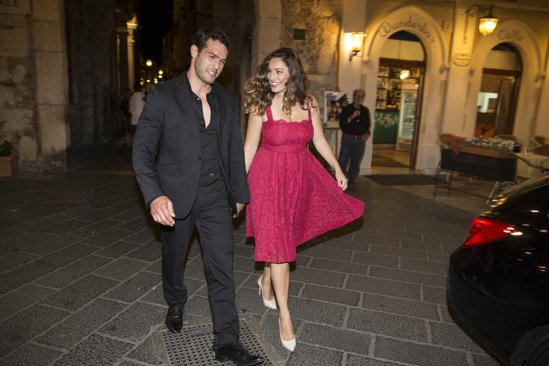 Jeremy Parisi & Kelly Brook at Taormina Film Festival - June 17
