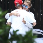 Justin Bieber and Hailey Baldwin in Miami, Florida – June 15