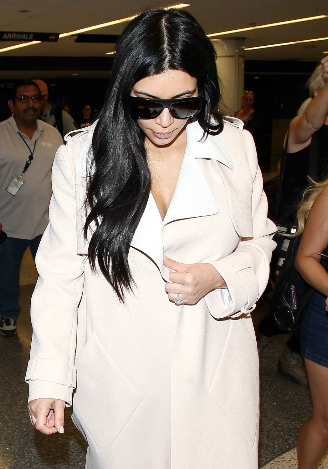 Kim Kardashian Arrives at LAX Airport - June 29