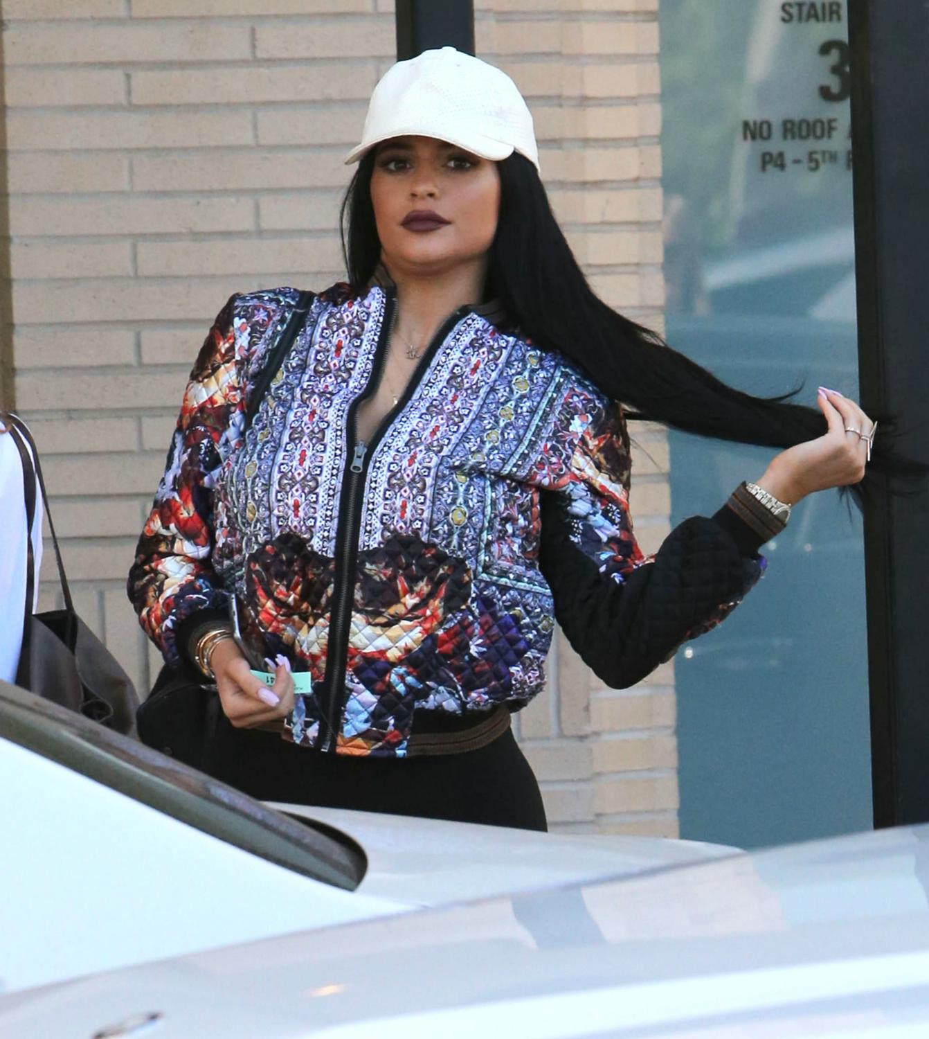 Kylie Jenner & EJ Johnson Shopping for Father's Day in NYC - June 20