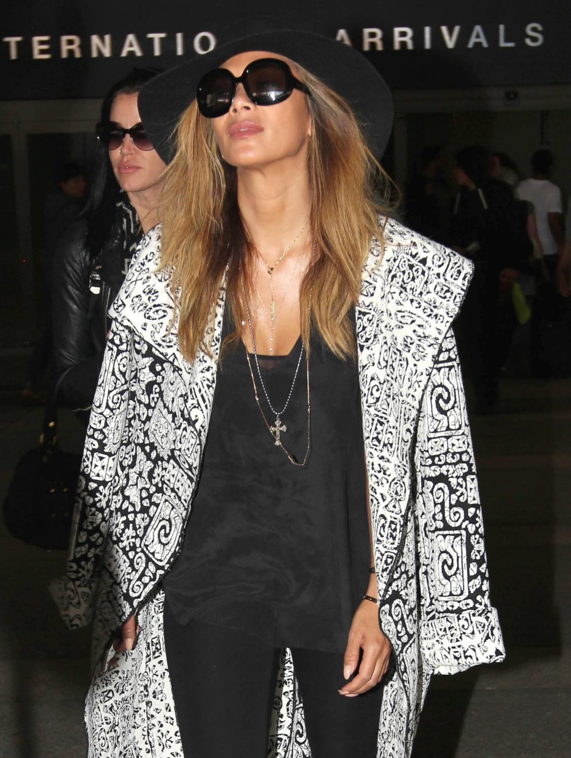 Nicole Scherzinger Arrives at LAX - May 31