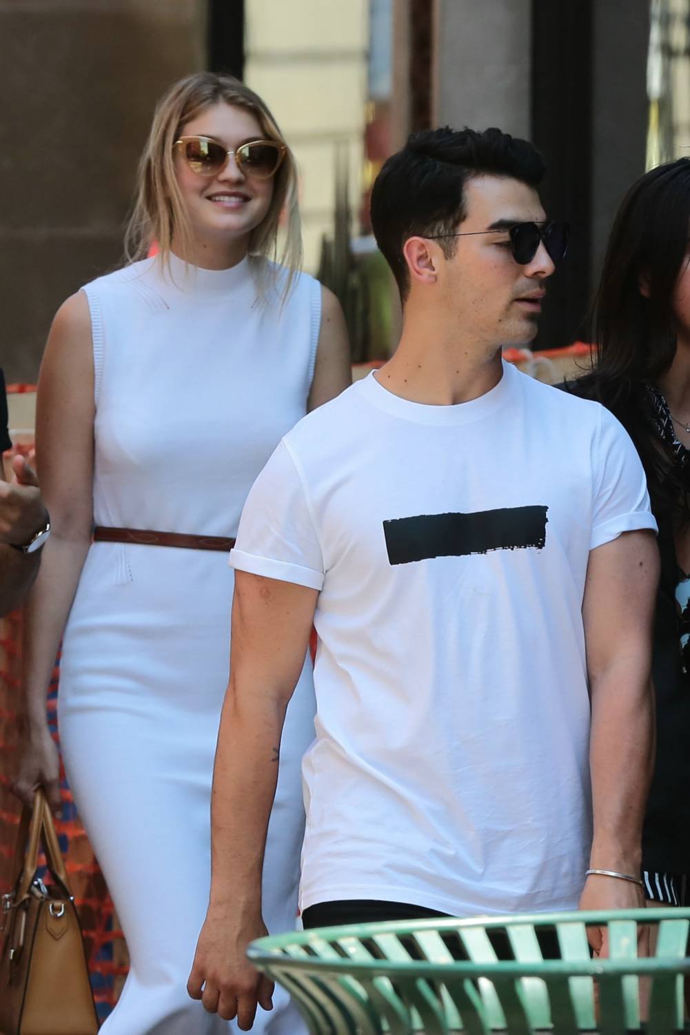 Gigi Hadid and Joe Jonas Goes PDA in NYC - July 13