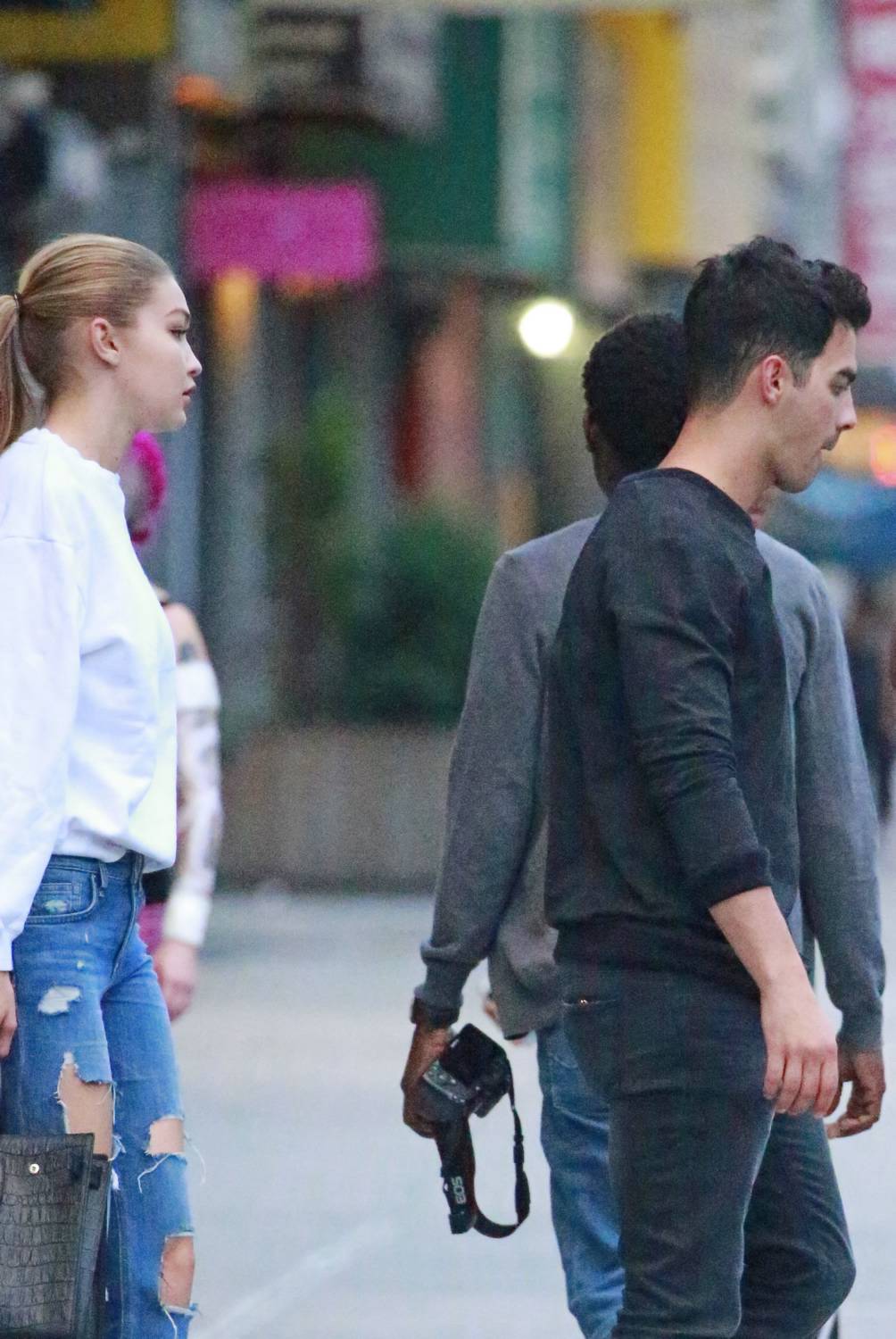 Gigi Hadid and Joe Jonas Date In NYC - July 16