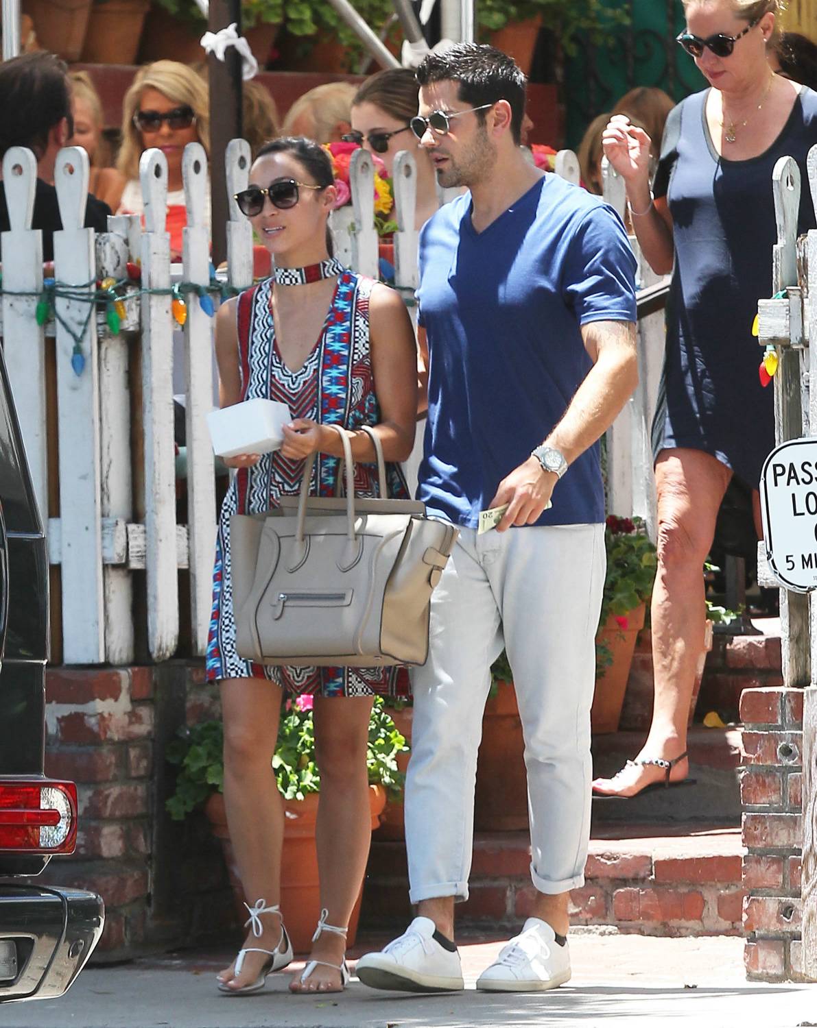 Jesse Metcalfe and Cara Santana Lunch Date in Beverly Hills - July 24