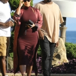 Kim Kardashian and husband Kanye West Lunch Date in Malibu ? July 11
