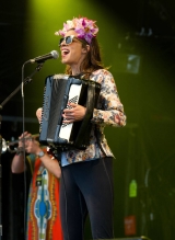 Natalia Tena Performs at WOMAD 2015 - July 24