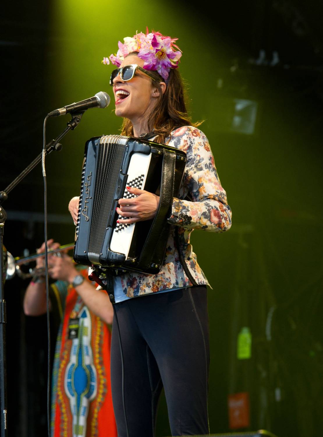 Natalia Tena Performs at WOMAD 2015 - July 24