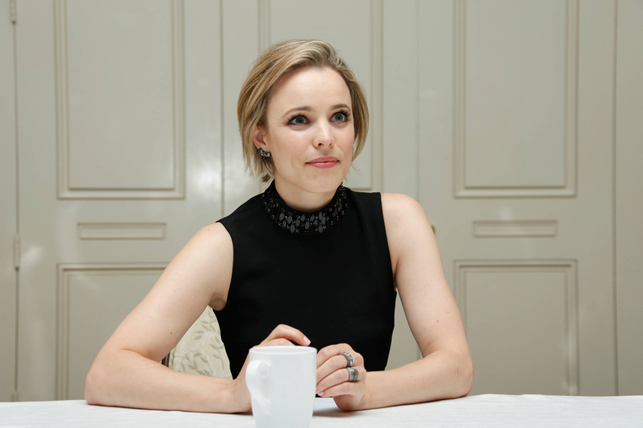 Rachel McAdams at 'SouthPaw' Press Conference - July 16
