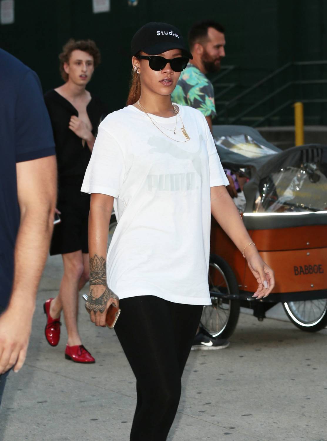 Rihanna Looks Sporty As She Heads To Gym For A Workout - July 10
