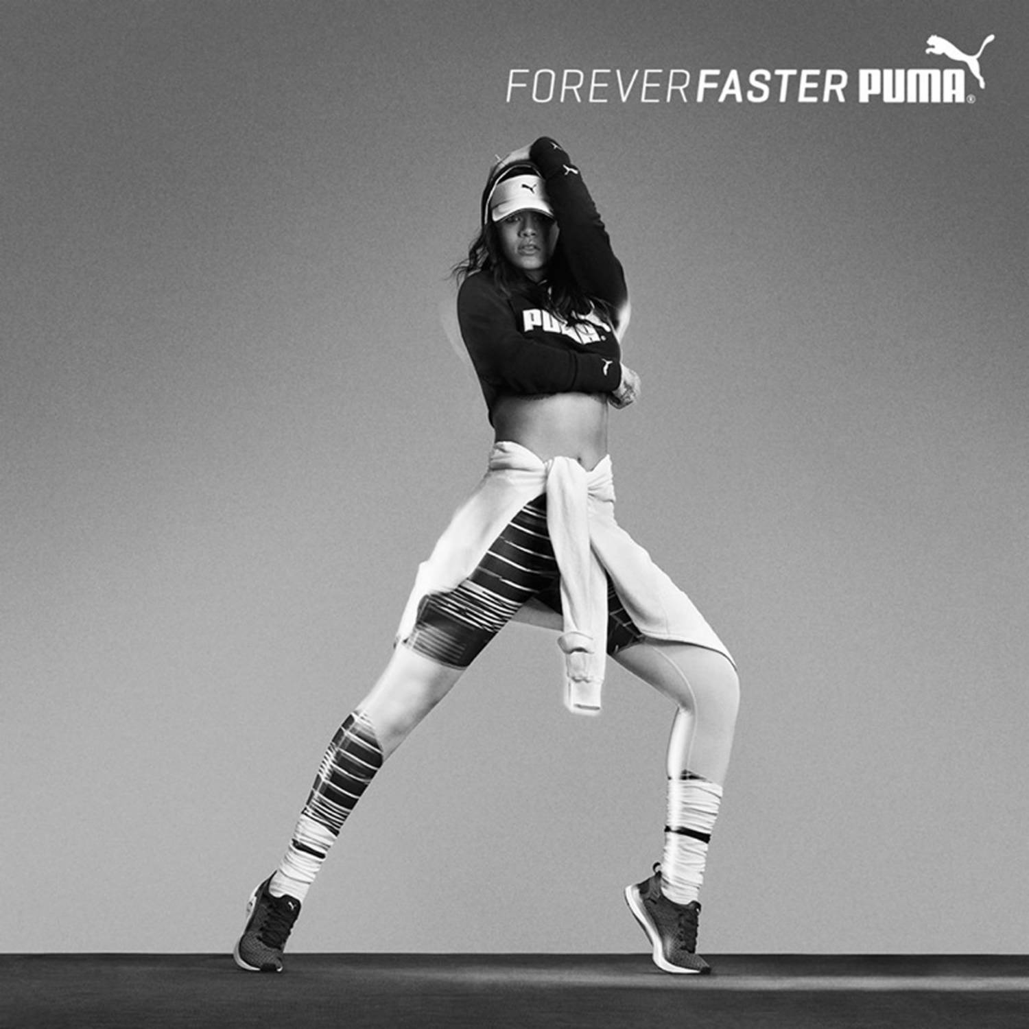 Rihanna New Puma Forever Faster Campaign Shoot