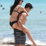 Cara Santana & Jesse Matcalfe Beach Date in Miami ? July 17