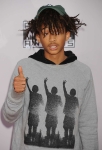 Jaden Smith at the 2014 American Music Awards at Nokia Theatre L.A. Live on November 23, 2014 in Los Angeles, California.
