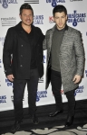 Buddies Nick Jonas and Nick Lachey at the Musicians On Call Celebrates Its 15th Anniversary and Hosting Access Hollywood - November 18
