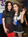 Jessie J & Charli XCX attend 93.3 FLZ?s Jingle Ball 2014 at Amalie Arena on December 22, 2014 in Tampa, Florida.
