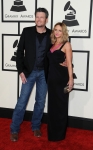 Miranda Lambert and Blake Shelton at The 57th Annual GRAMMY Awards - February 8