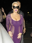 Amber Rose enjoys a night out at Wonderworld nightclub - April 24