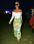 Amber Rose at Coachella Valley Music - April 10
