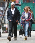 Bradley Cooper and Sienna Miller Stroll in NYC - April 21