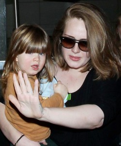 Adele Arrives At LAX Airport With Her Son Angelo – January 3