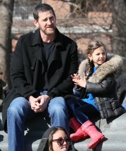 Adam Dell Takes Daughter Krishna Thea to Park – March 9