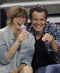 Timothy Olyphant and Alexis Knief in Los Angeles, CA – March 25