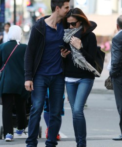 Robbie Amell & Italia Ricci Out in Montreal – May 14
